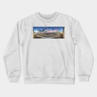 panoramic landscape Crewneck Sweatshirt